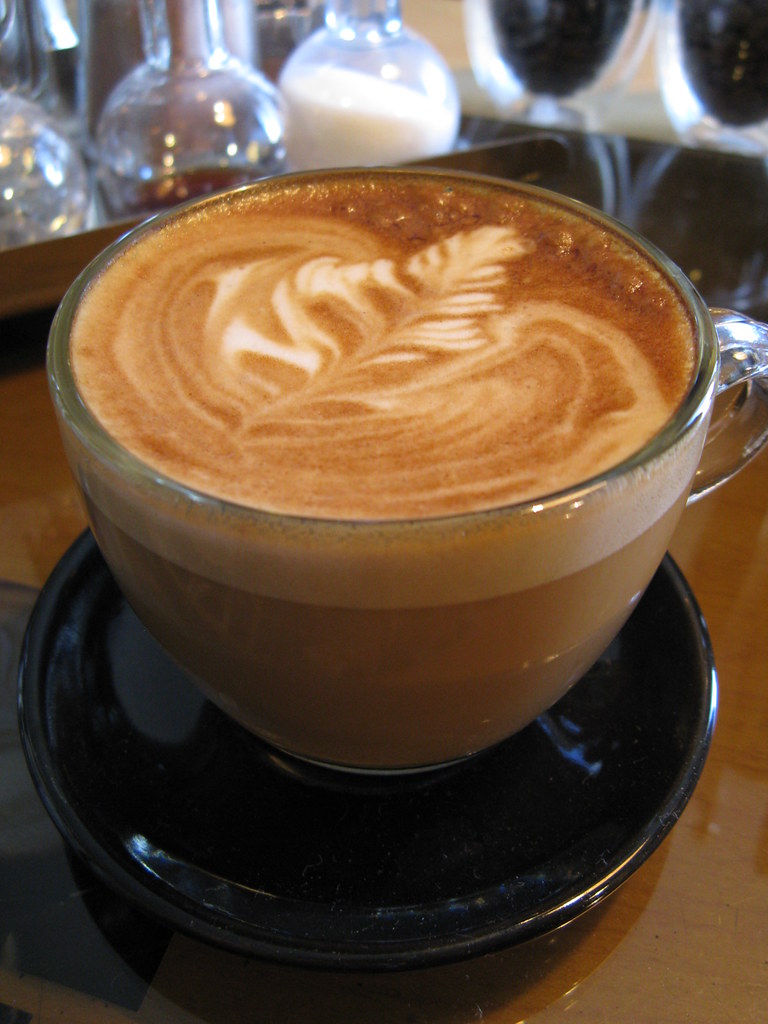 Latte con latte art